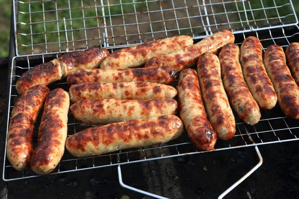 View of sausages — Stock Photo, Image