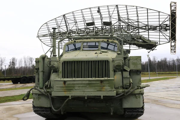 Szczegóły Wojskowej Stacji Radarowej Long Track Rosja — Zdjęcie stockowe