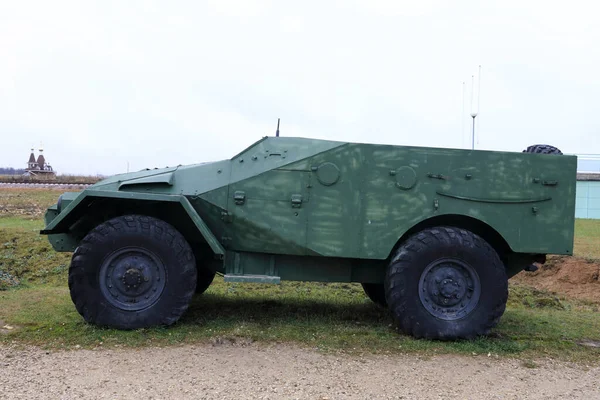 View Soviet Light Armored Personnel Carrier Btr — Stock Photo, Image