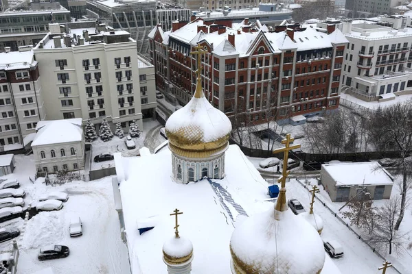俄罗斯喀山市冬季景观 — 图库照片