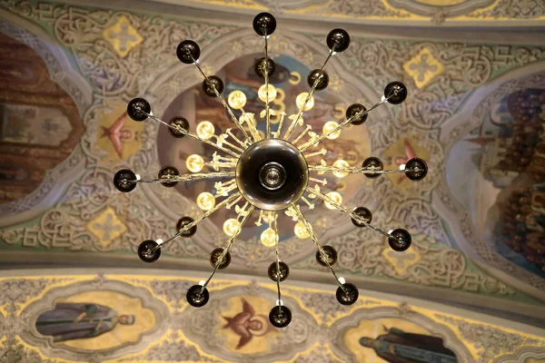 Decke Der Mariä Verkündigung Kathedrale Kreml Kasan Russland — Stockfoto