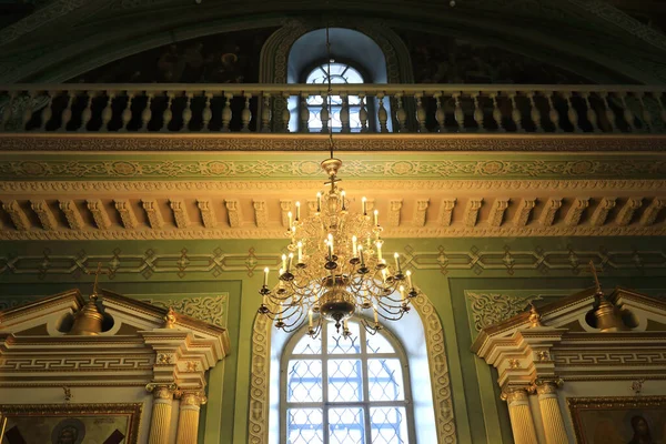 Interno Della Cattedrale Dell Annunciazione Kazan Cremlino Russia — Foto Stock