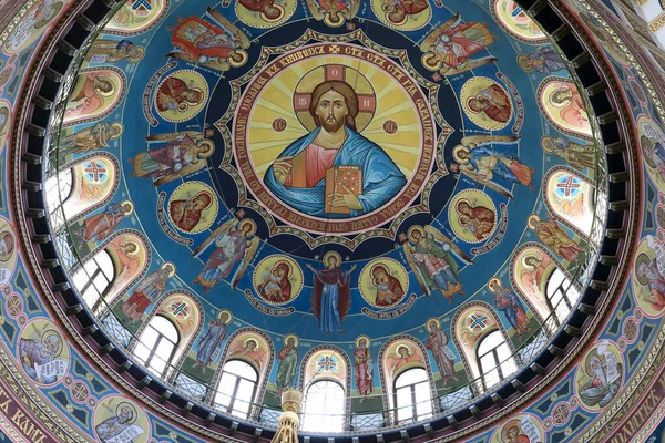 Cúpula Iglesia San Nicolás Yevpatoria Crimea — Foto de Stock