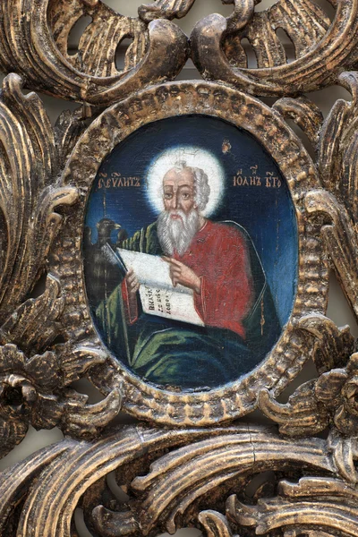 Икона Иоанна Богослова — стоковое фото