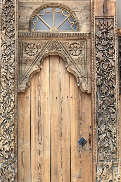 Part of a wooden door — Stock Photo, Image