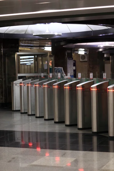 Details of the turnstile — Stock Photo, Image