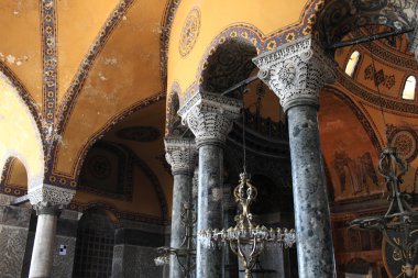 detayları Ayasofya sütunları sophia