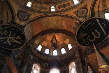 iç görünüm Ayasofya Müzesi