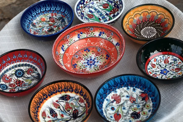 Souvenir plates — Stock Photo, Image