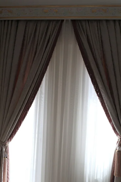 窗帘的细节 — 图库照片