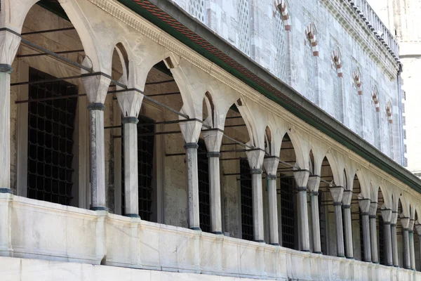 Colonnato della Moschea Blu — Foto Stock