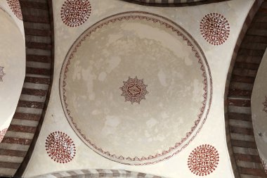 Sultanahmet Camii Arcade tavan detayları