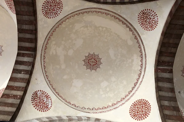 Details ceiling arcade of blue mosque — Stock Photo, Image