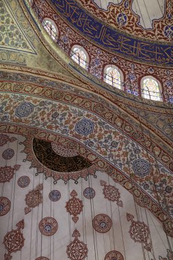 Bölüm kubbe mavi Camii