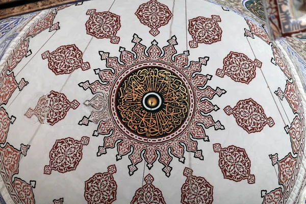 Detalhes cúpula da mesquita azul — Fotografia de Stock