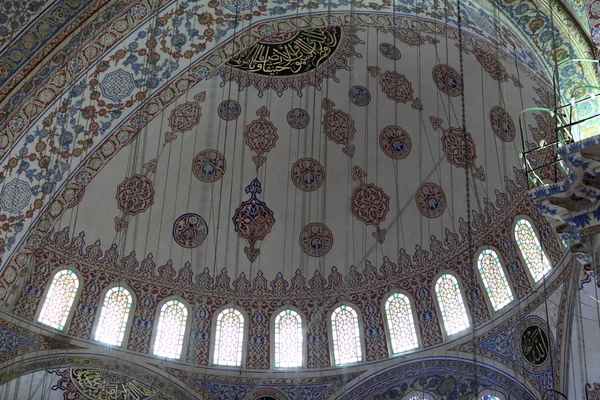 Blauwe moskee Rotskoepel fragment — Stockfoto
