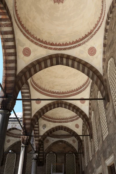 Part arcade of Blue mosque — Stock Photo, Image