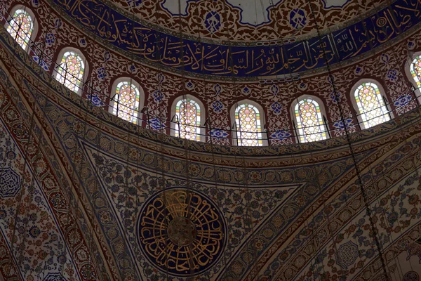 Interior da Mesquita Sultão Ahmed — Fotografia de Stock