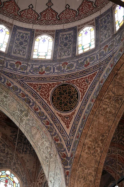 Part arch of Blue mosque — Stock Photo, Image