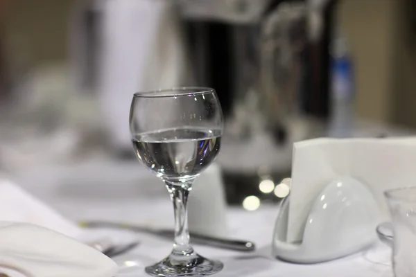 Glass of water — Stock Photo, Image