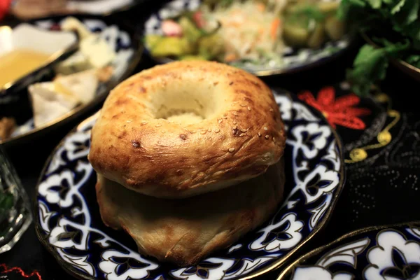 Oezbeekse brood — Stockfoto