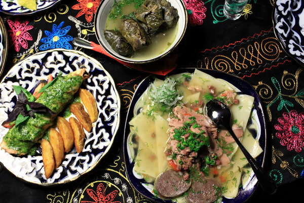Uzbek national dishes