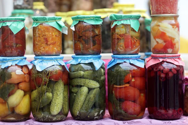Preserved vegetables — Stock Photo, Image