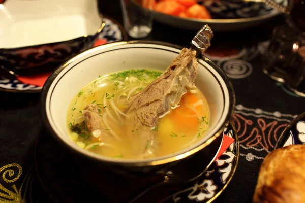 Shurpa soup — Stock Image Shurpa soup Royalty Free Stock Images