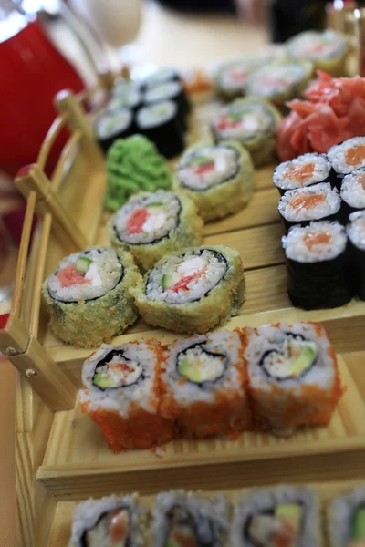 Conjunto de sushi —  Fotos de Stock