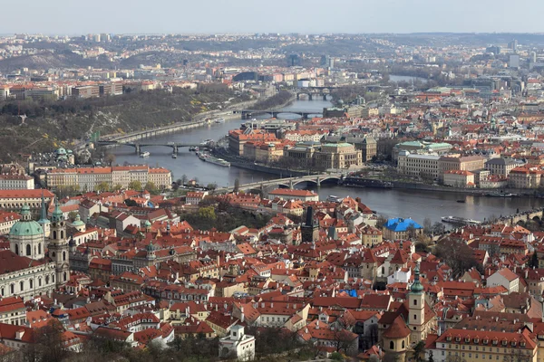 Widok Pragi — Zdjęcie stockowe