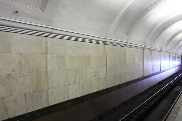 Интерьер станции метро — стоковое фото