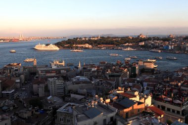 Haliç Galata Kulesi'nden manzara