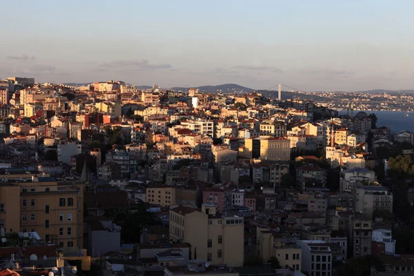 Vista de Estambul al atardecer —  Fotos de Stock