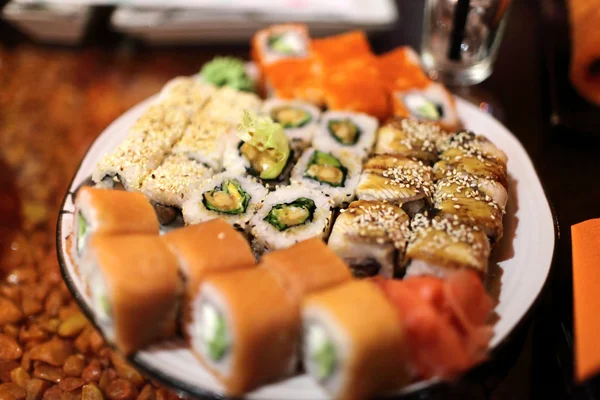 Ensemble de sushis — Photo