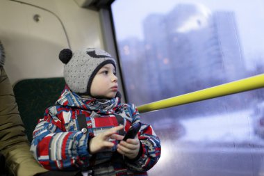 Tramvay çocukta