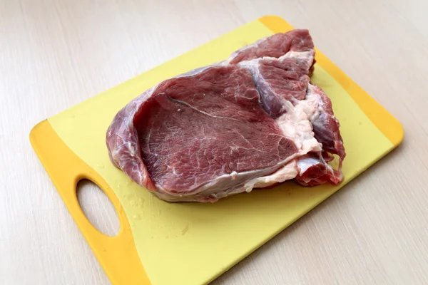 Surový blade steak — Stock fotografie