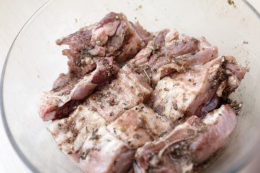 Marine domuz kaburga plakalı