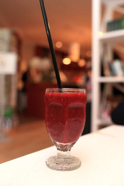 Glass of smoothie — Stock Photo, Image