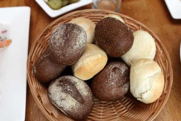 Rye and wheat bread — Stock Photo, Image