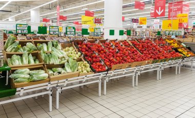 Moskova, Rusya - Haziran 22: Alışveriş Merkezi 
