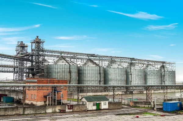 Oil and gas processing plant. — Stock Photo, Image