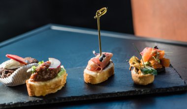 Kahvaltı için tapas meze