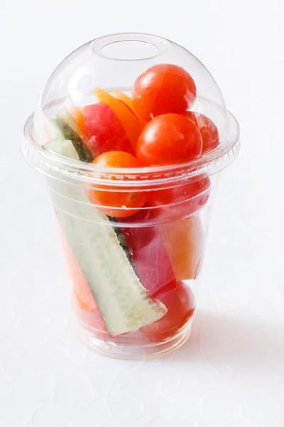 Fresh vegetable snack — Stock Photo, Image