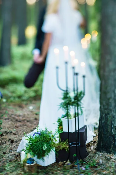 Krásné svatební obřad — Stock fotografie