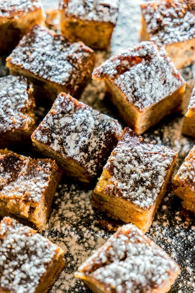 Bolo de amêndoa assado — Fotografia de Stock