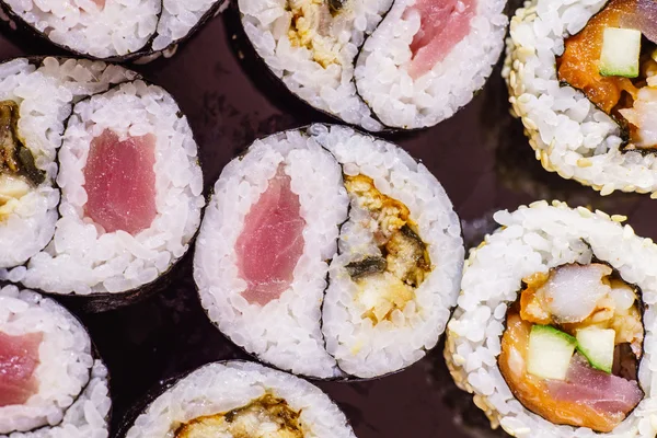 Fresh tasty sushi — Stock Photo, Image