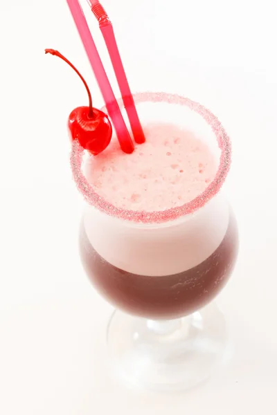 Sweet cocktail in glass — Stock Photo, Image