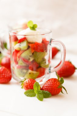 sağlıklı meyve salatası