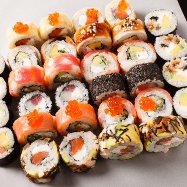 lezzetli taze sushi