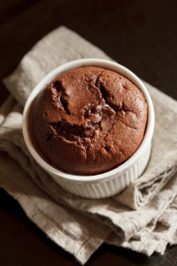 Tatlı çikolatalı pasta.